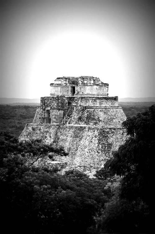 Maya pyramid